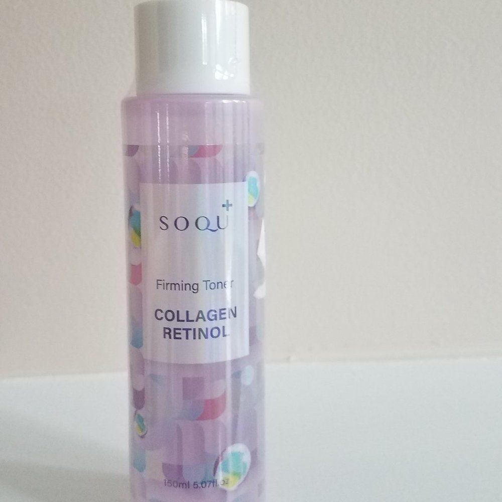 NEW SOQU Collagen Retinol Firming Toner sealed